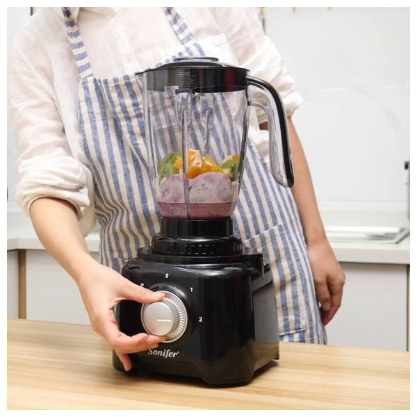  Sonifer SF-8027 - 9-in-1 Food Processor - 400 W - Black 