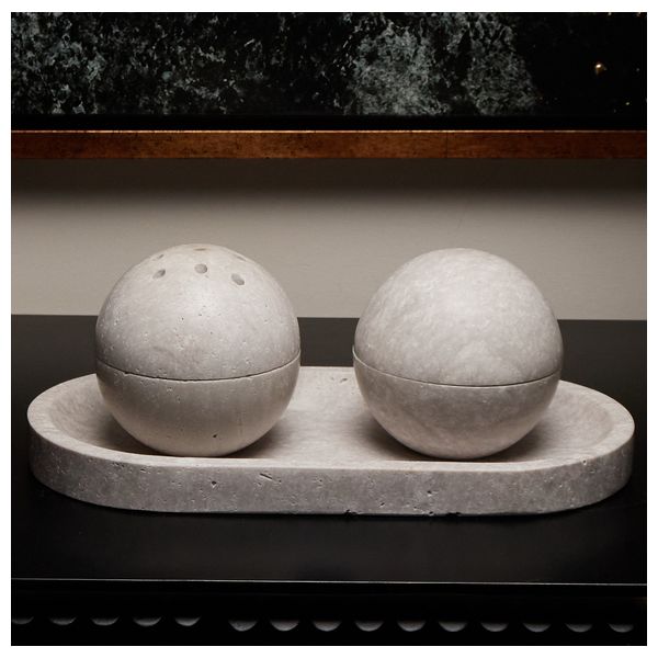  طقم مبخرة رقة هوم - 3 قطع - ابيض 