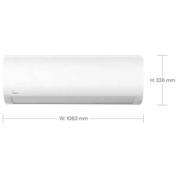  Midea MSTAG-18HRN1-IQ - Wall Mounted Split AC - 1.5 Ton - Heat & Cool - White 