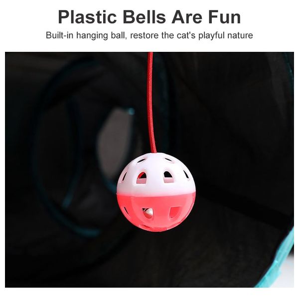  Cat Tunnel Fan Shape H-3 - Black 