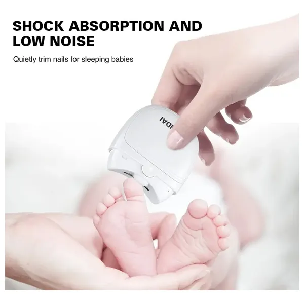  Hyundai PMS-004 - Electric Nail Clipper - 300mAh - White 