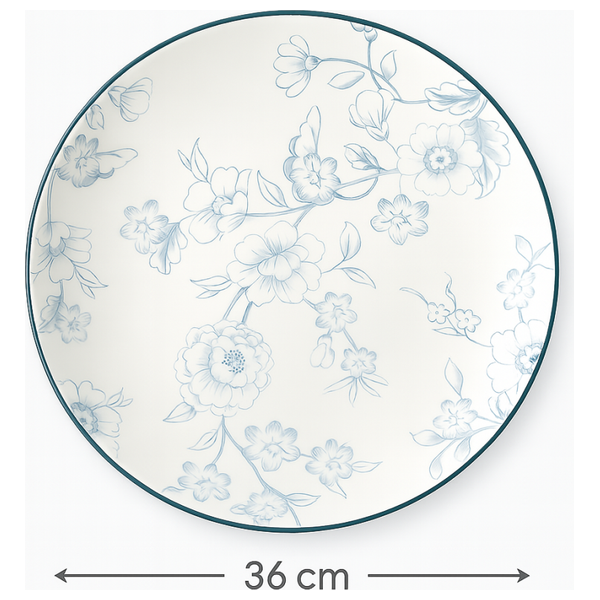 Almanar Serving Bowl - 36 cm - White