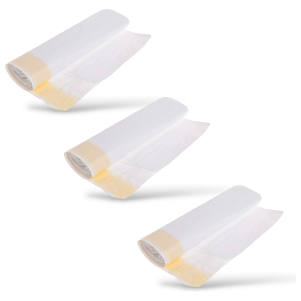  اكياس صندوق فضلات القطط - 3 لفات 