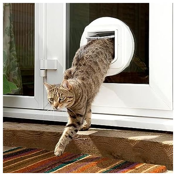  SureFlap Microchip Cat Flap - White 