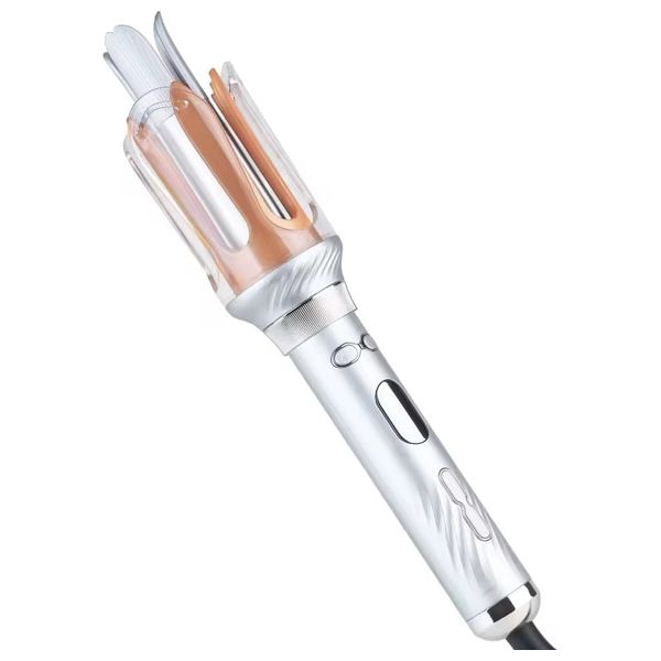  انزو جهاز تجعيد الشعر الأوتوماتيكي آي-كرل بلمسة واحدة - 25 مم - أبيض تيتانيوم 