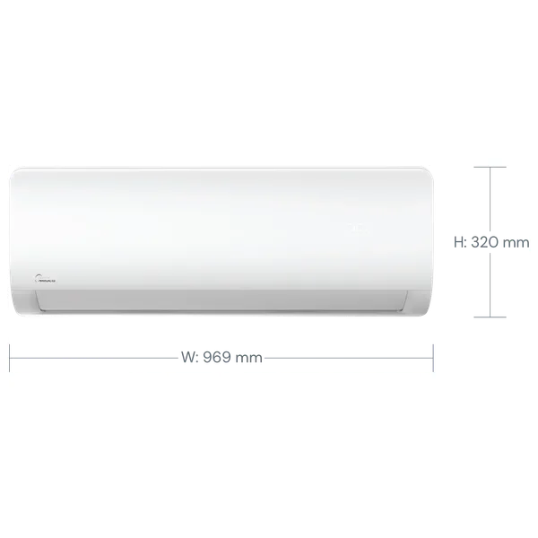  Midea MSTAG-18HRFN1-INV3-IQ - Wall Mounted Split AC - 1.5 ton - Inverter - Heat & Cool - White 