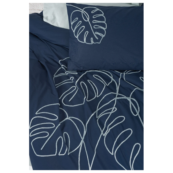 SADAF Comforter Cover Set, Double , 200 x 220cm - 6 Piece - Mint 