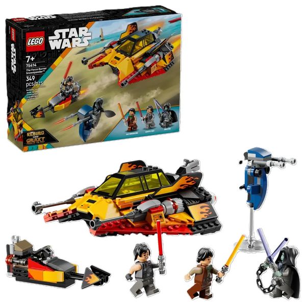  Lego The Force Burner Snowspeeder - 349 Pieces 