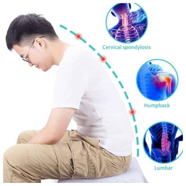 Smart Back Brace for Posture Correction of Back and Shoulders with Vibration Sensor