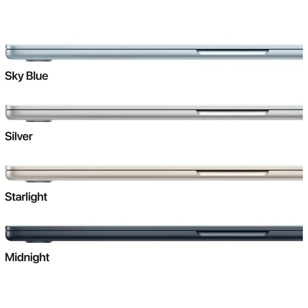  Apple MacBook Air - 15.3-inch - Apple M5 Chip - 16GB - 1TB SSD - macOS 