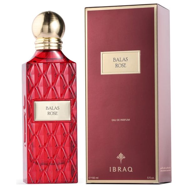  Balas Rose by Ibraheem Al.Qurashi for Unisex - Eau de Parfum, 150ml 