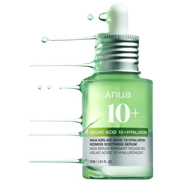  أنوا سيروم حمض الأزيليك 10% - يهدئ الاحمرار ويرطب البشرة ويساعد على تقليل آثار الحبوب, 30 مل 