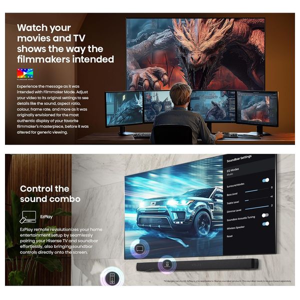  Hisense 43Q61Q - 43-Inch - 4K QLED - 60Hz - VIDAA Smart OS - Black 