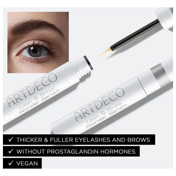 Artdeco Lash & Brow Wonder Serum - stimulates lash and brow growth, 1.7 ml