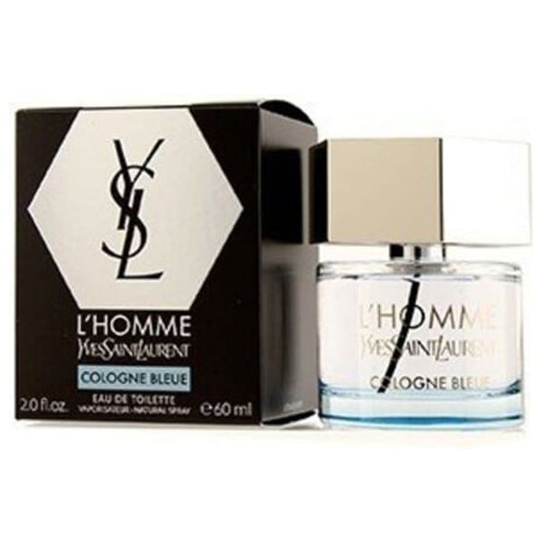  Lhomme Cologne Bleue by Yves Saint Laurent for Men - Eau de Toilette, 60ml 
