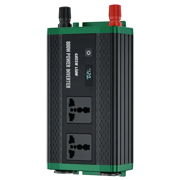  Green Lion GC-350 - Car Power Inverter - 800W Power - Black 