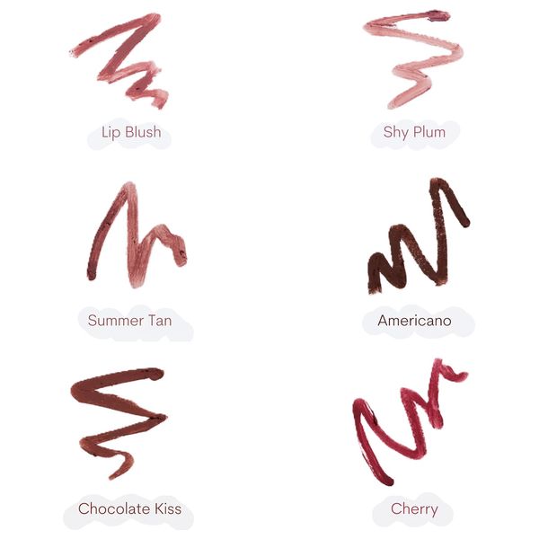  Gosh Velvet Touch Lip Liner - waterproof with long-lasting color, 003 Lip Blush 