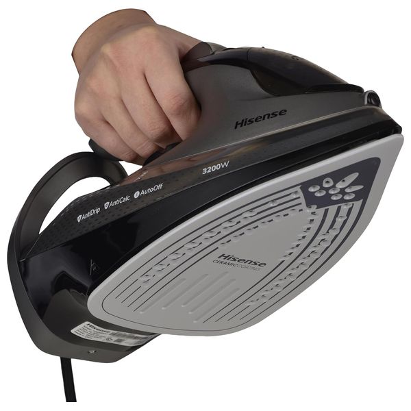  مكواة بخار هايسنس H32SIBKS1 - 3200 واط - اسود 