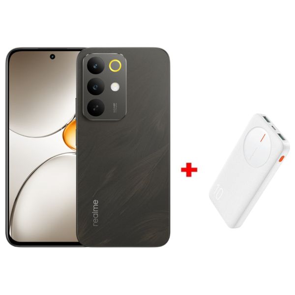 ريلمي C85 - شاشة IPS LCD 144Hz - قياس 6.8-انج - مقاومة ماء وغبار IP68/IP69K - بطارية 7000mAh  + باور بانك