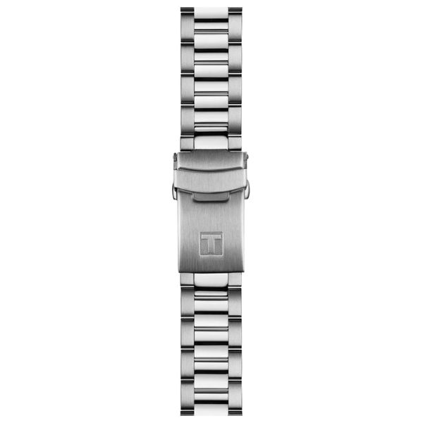 Tissot Watch T1208071105100 For Men - Analog Display, Stainless Steel Band - Silver