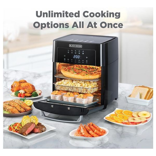  Black & Decker AOF150-B5 - Air Fryer - 15 L - Black 