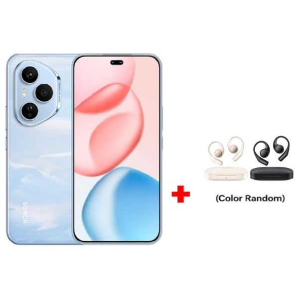  هونر 400 برو 5G - دبل سيم - 512/12 كيكابايت - 6.7 انج - اموليد 120 هيرنز - سنابدراجون 8 الجيل الثالث (4 نانومتر) - بحجم بطارية 6000 ميلي امبير + هونر إيربودز أوبن 