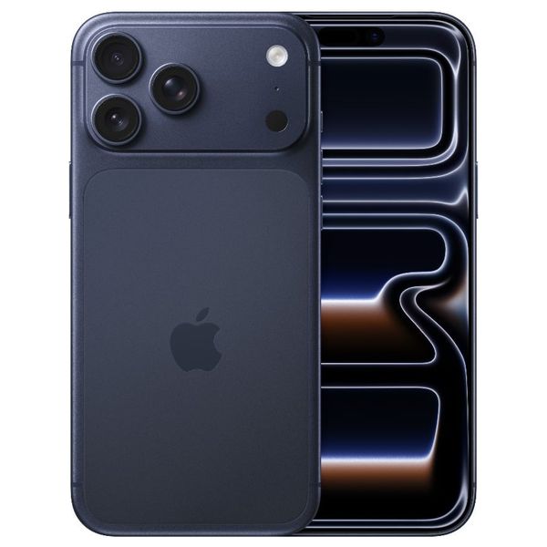 Apple iPhone 17 Pro Max 6.9-inch Display - Aluminum unibody Design - A19 Pro chip - All 48MP Rear Cameras, and Best-ever battery life - Nano SIM + eSIM