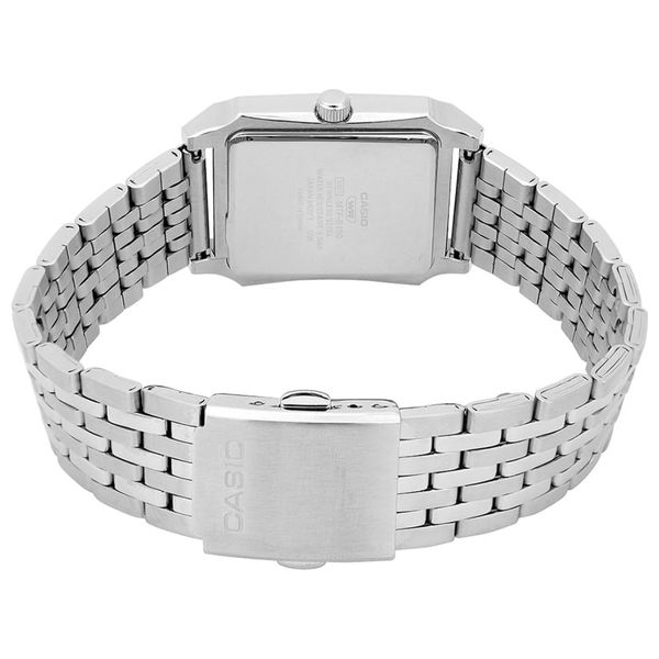  Casio Watch MTP-B190D-7BVDF For Men - Analog Display, Stainless Steel Band - Silver 