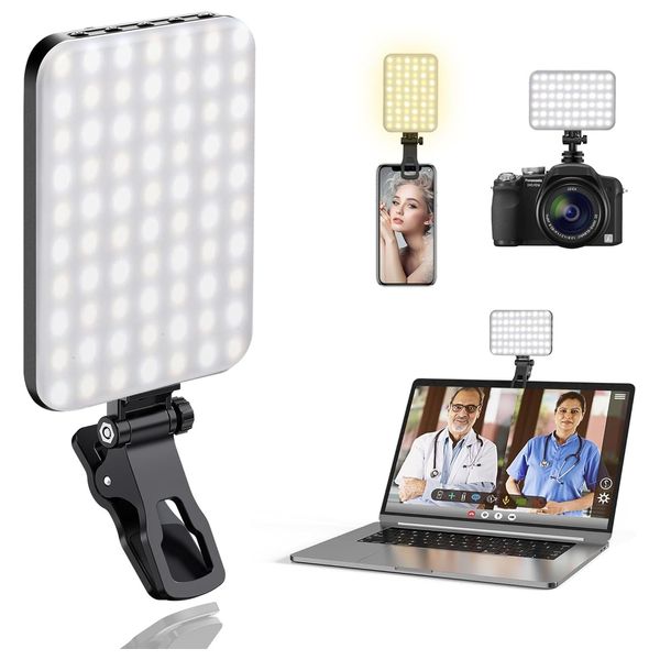  YESIDO Selfie Light - 120 LEDs for Photography - Black 