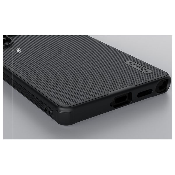  كفر نيلكن 3951 -  سامسونج جالاكسي S25 ألترا -  مضاد للبصمات، مقاوم للصدمات - أسود 