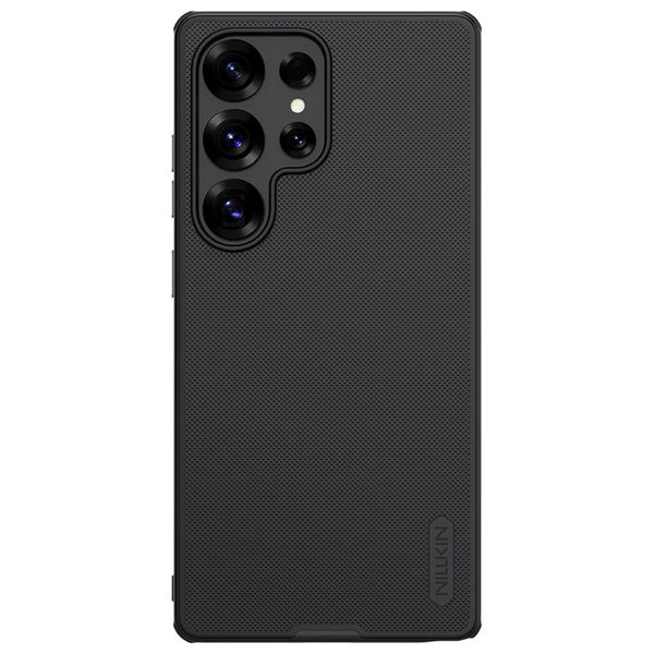  كفر نيلكن 3958 - سامسونج جالاكسي S25 ألترا - يدعم ماك سيف -  مضاد للبصمات -  مقاوم للصدمات - أسود 