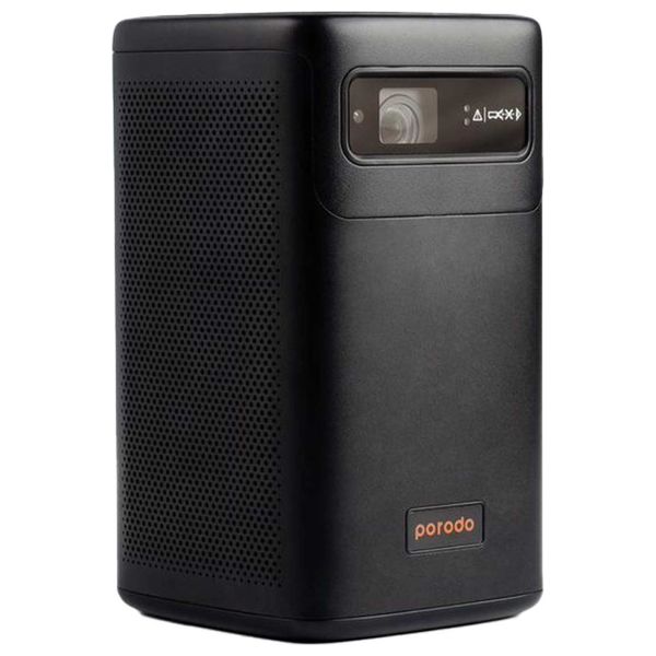  جهازعرض محمول بورودو - نظام اندرويد 9.0 - تقنية DLP - دقة QHD - بطارية 8000 مللي امبير - أسود 