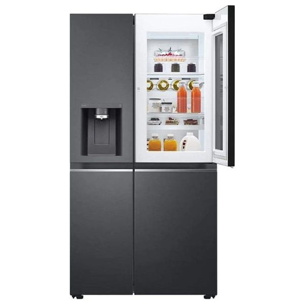  LG GCX-287TNB - 24ft - French Door Refrigerator - Matte Black 