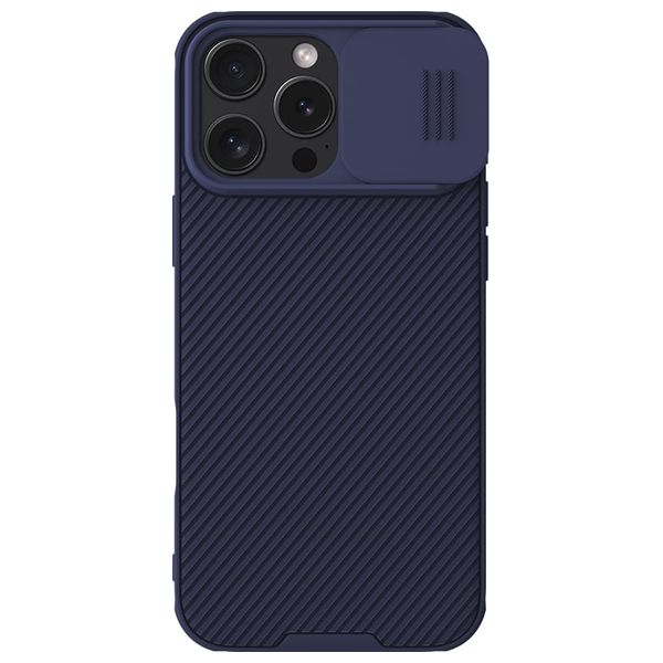  كفر نيلكن 3814 - آيفون 16 برو ماكس - يدعم ماك سيف ، غطاء عدسة، حماية كاملة -  بنفسجي 