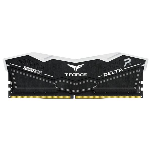  T-Force Delta DDR5 Memory - 32GB (2x16GB) - 7200MHz CL34 - RGB - Black 