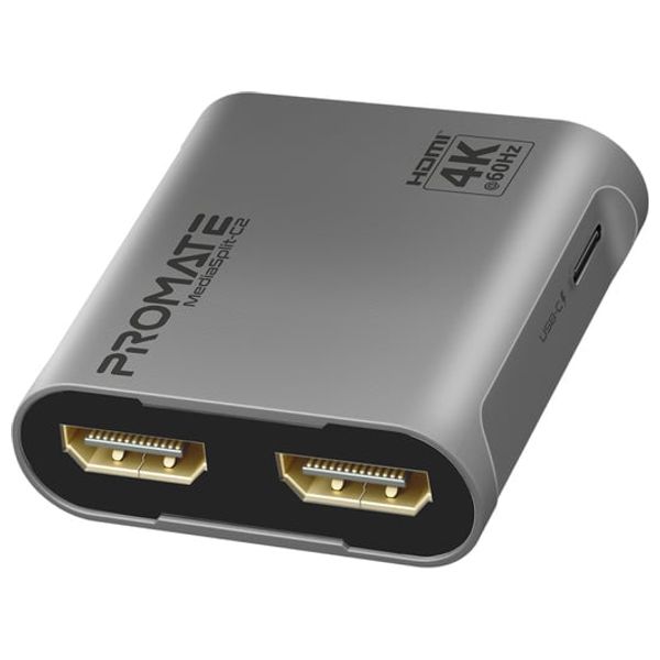  موزع اتش دي ام اي بروميت - 60 هيرتز - 4k - اسود 