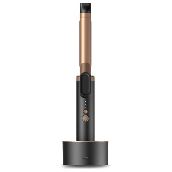  جهاز تجعيد الشعر اللاسلكي بورودو لايف ستايل - بطارية 4000 مللي امبير - مقاس 22mm - أسود 