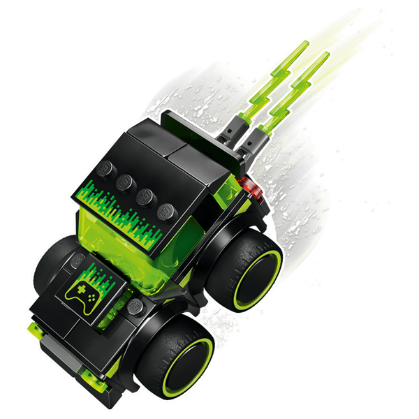  لعبة ليغو سيتي رايدز سيارة الألعاب 60484 - مجسم سيارة سباق صغيرة - 64 قطعة - اخضر 