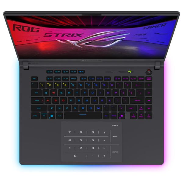 لابتوب اسوس 16-انج - ROG Strix G16 G615LW-S5105 - Core Ultra 9-275HX - RTX 5080 16GB - ويندوز - 16 كيكابايت/1 تيرابايتSSD - Eclipse Gray