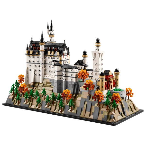  LEGO Architecture Neuschwanstein Castle 21063 - Deluxe Display Architectural Model - 3455 Pieces 