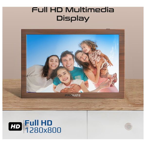 إطار صور رقمي ذكي بروميت - 10.1 انج HD بشاشة لمس - وايفاي - نظام اندرويد 6 - سعة 16 جيجابايت - وردي