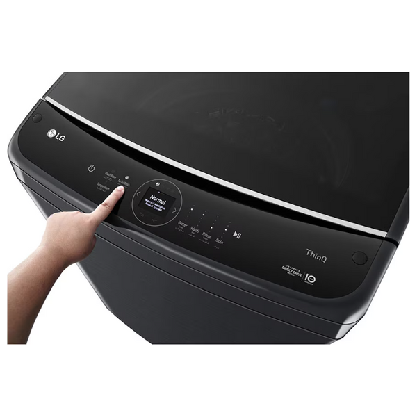 LG T22H9EFHTPA - 22Kg - Top Loading Washing Machine - Black