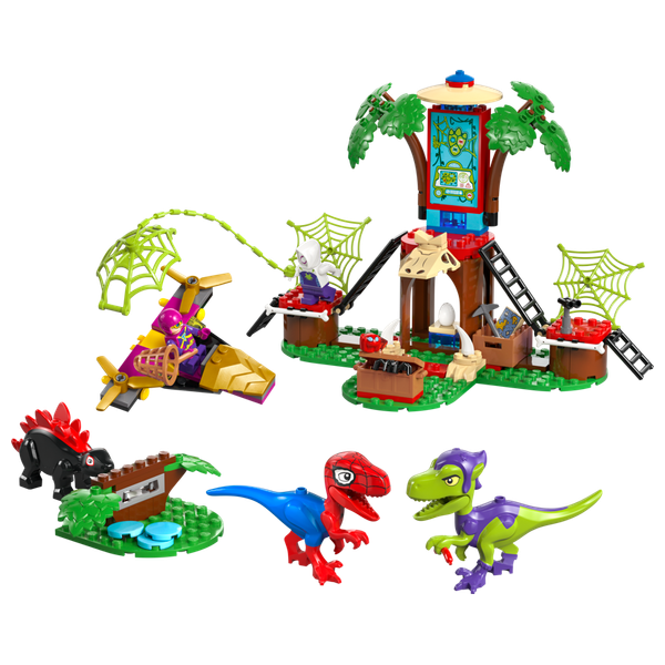  LEGO Marvel Spidey Battle: Spidey and Gobie in the Treehouse 11200 - 143 Pieces for Kids 