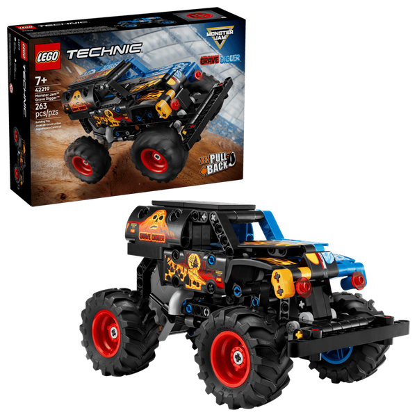  لعبة ليغو تكنيك شاحنة 42219 - مجسم شاحنة بسحب للخلف - 263 قطعة 