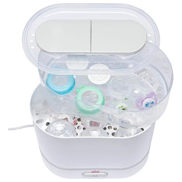  Nip 3-in-1 Electric Steam Sterilizer - Baby Bottle Sterilizer - White 