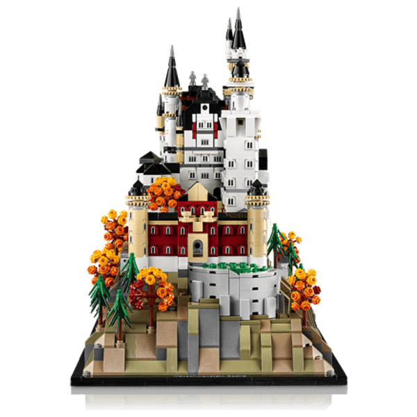  LEGO Architecture Neuschwanstein Castle 21063 - Deluxe Display Architectural Model - 3455 Pieces 