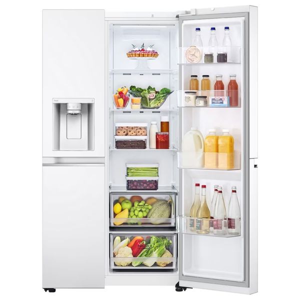 LG GCL287GVW - 22ft - French Door Refrigerator - White 