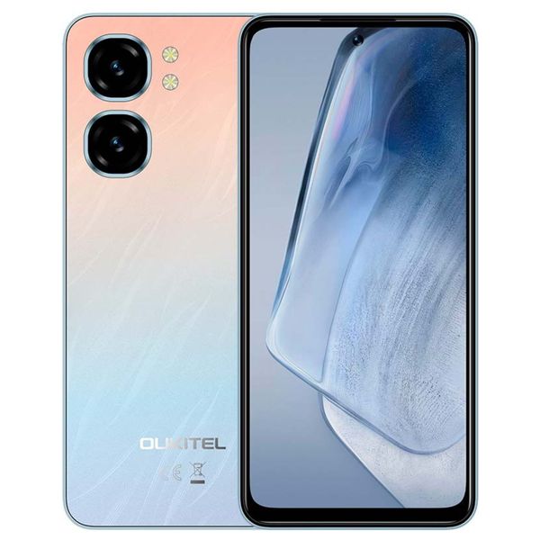  Oukitel C58  - Dual SIM - 6.7 inch HD+ - Unisoc T606 - 5150mAh - 10W - Blue 