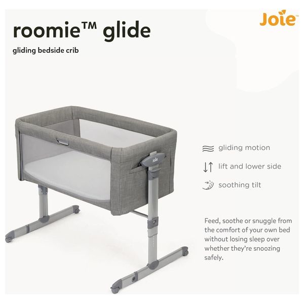  Joey Sliding Side Bed for Toddlers - Grey 