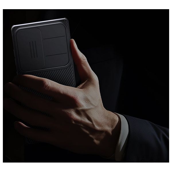  Nillkin 3810 Case - Samsung Galaxy S25 Ultra - Supports MacSafe Lens Cover, Full Protection - Black 